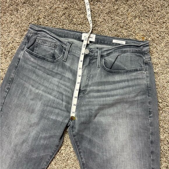 Frame Designer Light Gray L’ Homme Slim Jeans - Picture 3 of 7